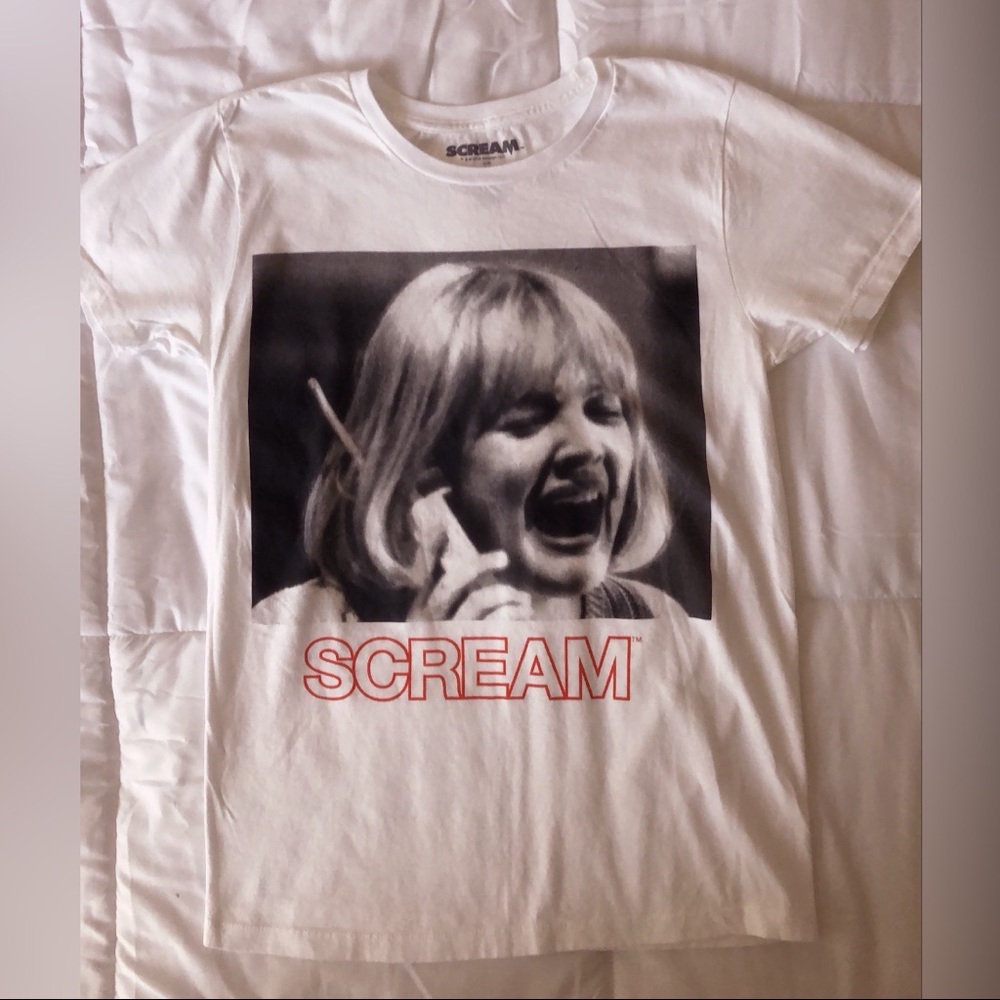 SCREAM GRAPHIC TEE 💀☎️🖤 HOT TOPIC